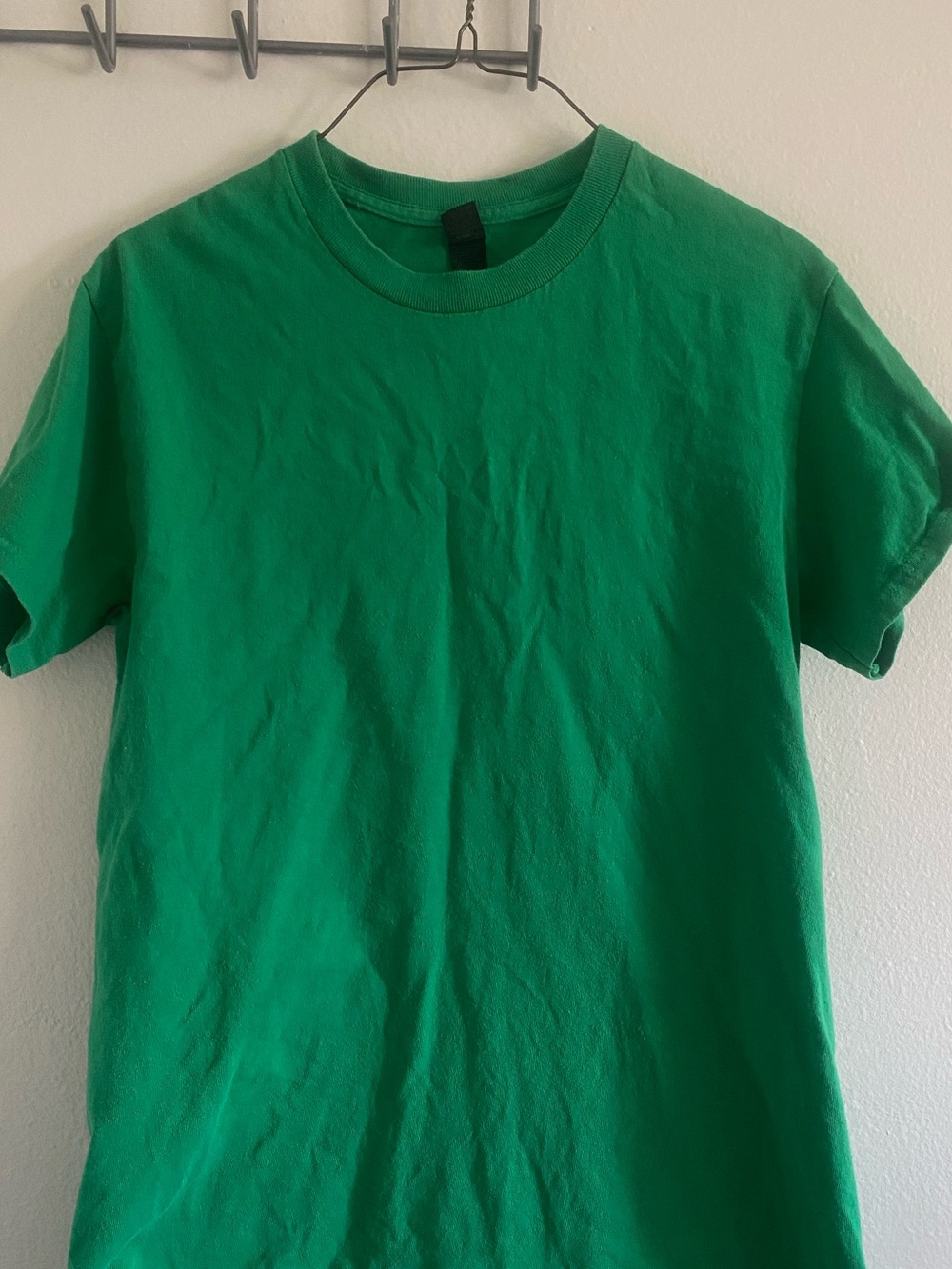 Green T Shirt Gildan Adult S